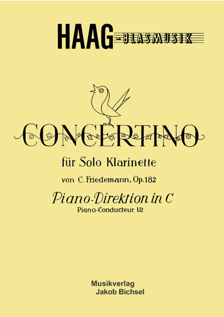 Concertino fuer Klarinette op. 182